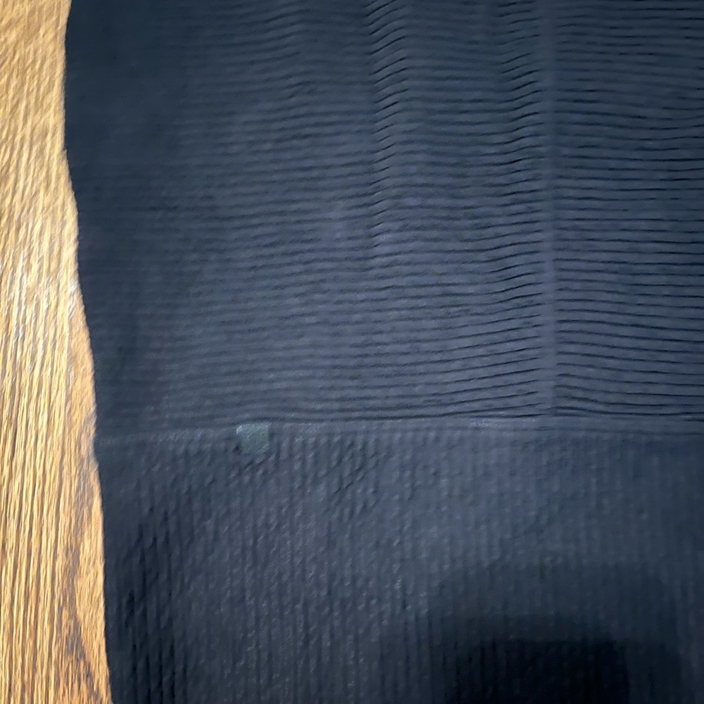Lululemon Call for Cozy Black Ribbed Dress Size 4 - Picture 7 of 11